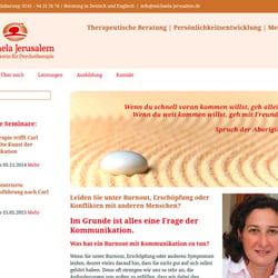 Website Michaela Jerusalem