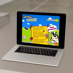 Online Microsite in Flash für Ben & Jerry´s-Aktion