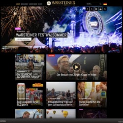 Warsteiner Website