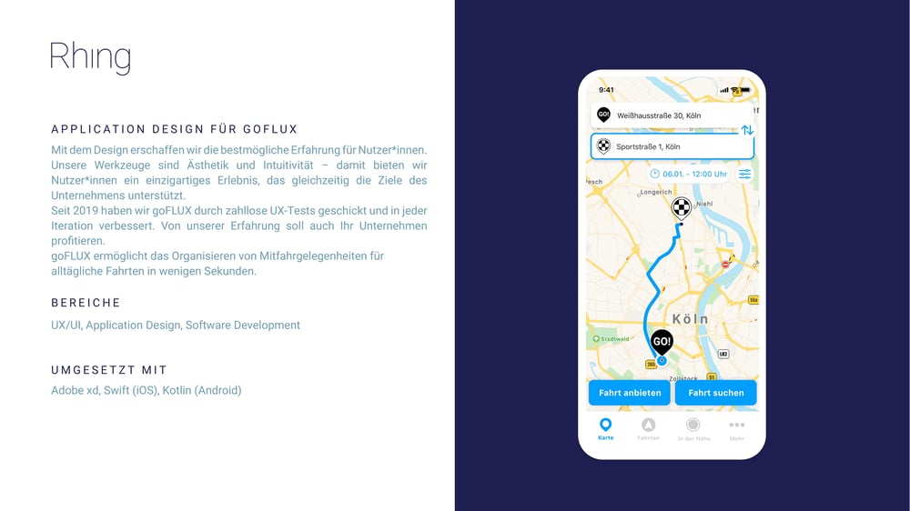 Application Design Für goFLUX