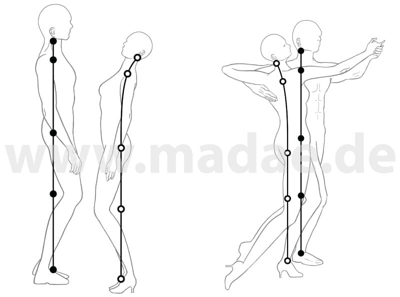 Buch-Illustration: The Art and Technique of Ballroom Dancing by Rudi Trautz, 2019