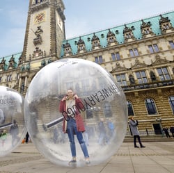Walking Balls in Hamburg