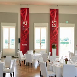 Festsaal/Textilbanner