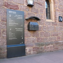 Leitsystem des Weltkulturerbes Wartburg in Thüringen