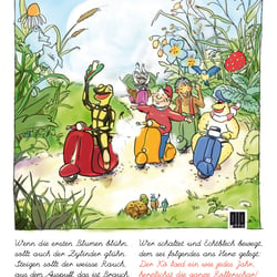 flyer illustration scooterclub
