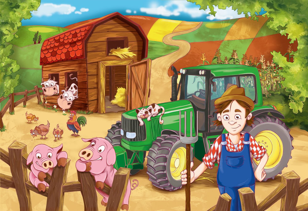 Das grosse Bauernhofspiel – Cover