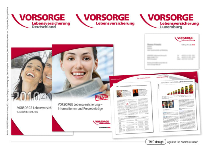 Corporate Design Versicherung