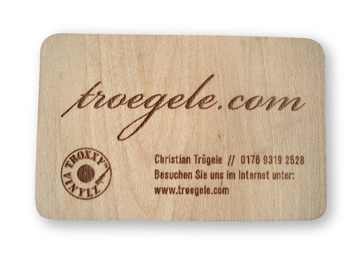 timber card