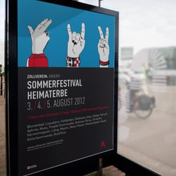 Festivalplakat ZOLLVEREIN Stiftung