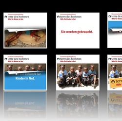 Flashbanner für die Firma Terre des hommes | Im Auftrag der Agentur KW2D