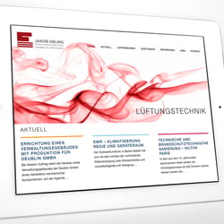 Jakob Ebling Heizung Lüftung Sanitär GmbH / Website