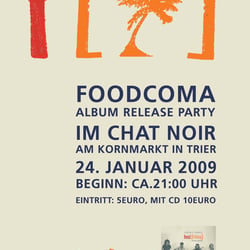 Corporate-Design – Alternative Band „Foodcoma“ – Gesamtgestaltung
