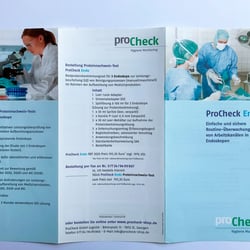 Faltblatt Produkt-Information