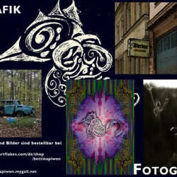 Postkarte als Werbemittel , Eigenwerbung für Fotos und Grafikdrucke