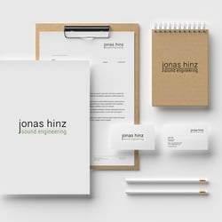 jonas hinz sound engineering | Geschäftspapiere