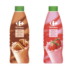 Kunststoff-Flaschen für Milchmixgetränke