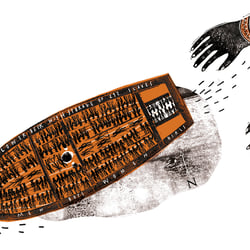 Transatlantik – Illustrationen für Elbphilharmonie Magazin