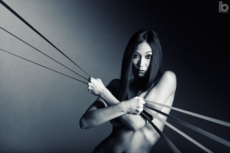 Rubberband Girl | Model: Vienne | HMA: Barbara Maria Hutter | Photographer: Andreas Bübl
