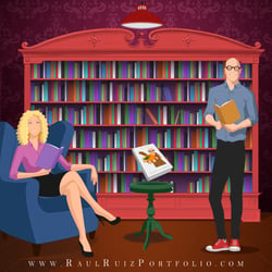 Lampe Verlag Illustration