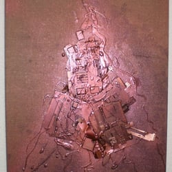Tsunami, Computer, Sprühlack, 2011