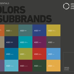 ASD – Corporate Design Colorcode