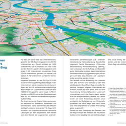 IHK Bonn (Broschüre): Layout (Karte als 3D-Objekt generiert)