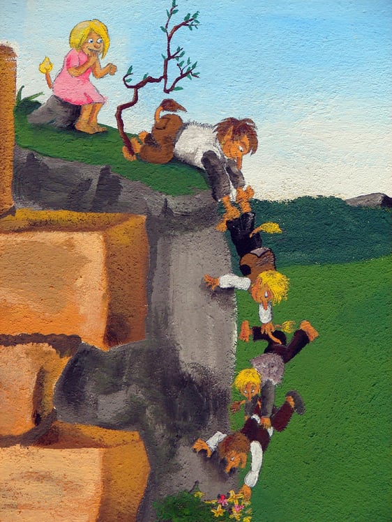 Wandmalerei Trolle – Acryl