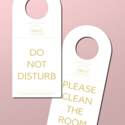 Arco B&B – Do not disturb tag