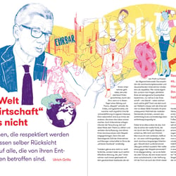 Unimak – corporate publishing – illustration Jahresbericht