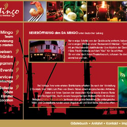 homepage damingo (kreativ-konzeption & screendesign)