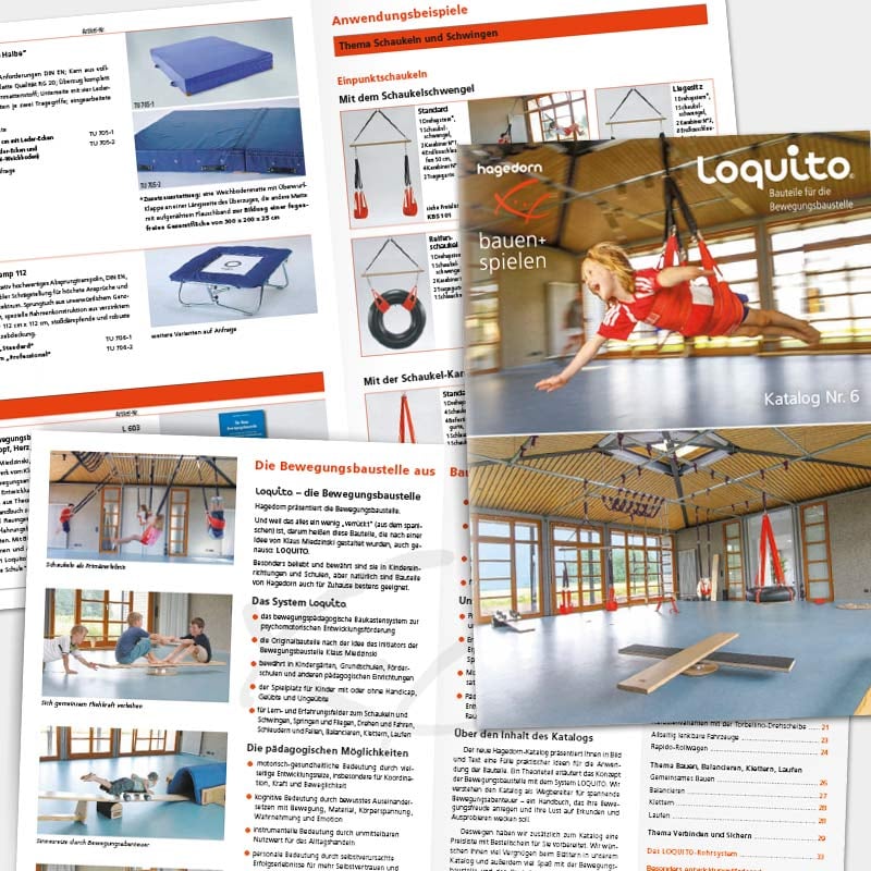 Katalog für Hagedorn – bauen + spielen