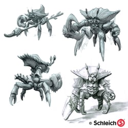 Schleich Kampfkrabbe – Concept Art