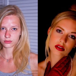 Vorher/Nachher, Styling für Kunstbuch