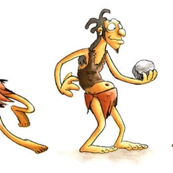 fertig designter, dritter Neandertaler