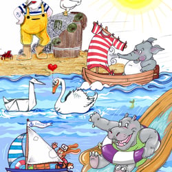 Ein Tag am Meer