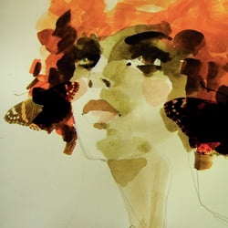 Aquarell, Collage