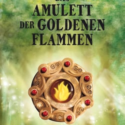 Das Amulett der goldenen Flammen – Cover