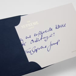 The Supreme Group Einladung