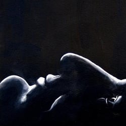 Acryl auf Karton
