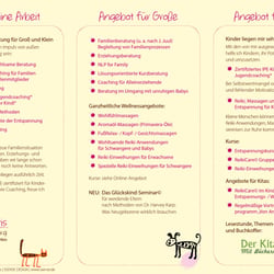 Familienpraxis Prenzlauer Berg | Folder – Konzeption und Gestaltung