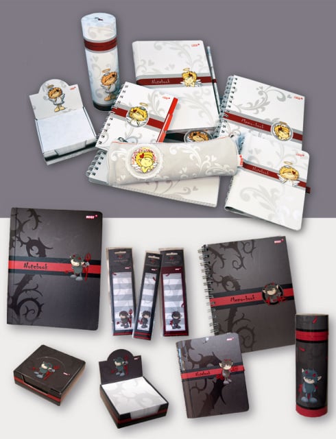 Stationery-Kollektion „Devil & Angel“