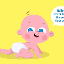 Baby kriechend