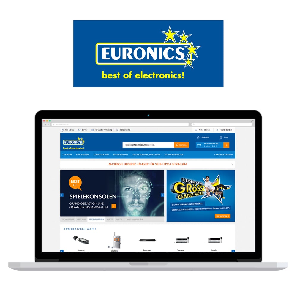 Neue Marktplatz-Plattform für EURONICS: Mit Cross-Channel On- und Offline Handel konsistent verknüpfen