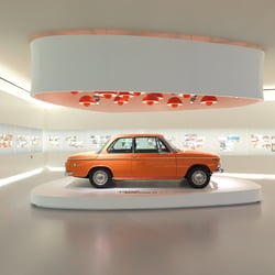 BMW Museum Flachbau; Exponat NMW 2002 TI