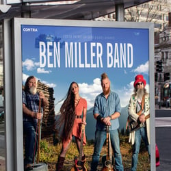 Plakatdesign „Ben Miller“ 2018