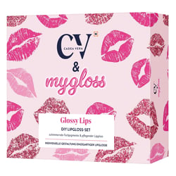 CV&mygloss Glossy Lips DIY Lipgloss-Set Ansicht/frontal/schräg Ansicht