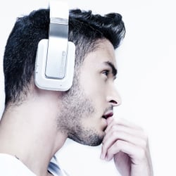 Baptiste Giabiconi for „MONSTER Headphones“