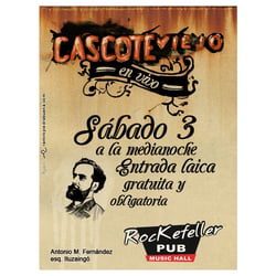 Flyer Cascote, Rockefeller Music Hall
