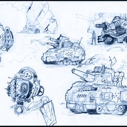 Vehicle concept sketches