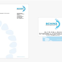 Schinz Zahnärzte_ Geschäftsausstattung